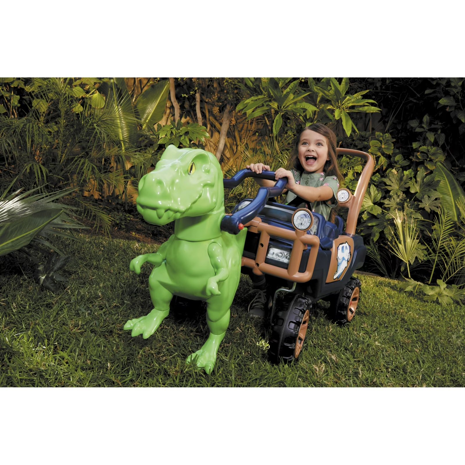 Birthday Little Tikes T-Rex Cozy Truck Ride on, for Ages 1 to 5 Years thumbnail 2