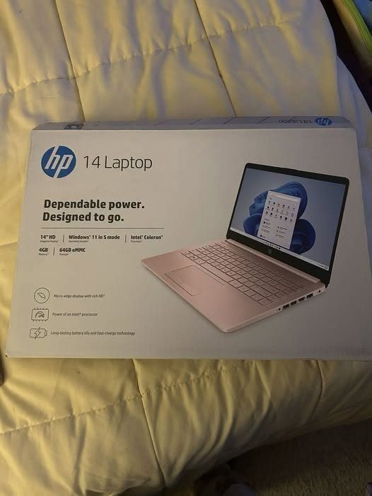 HP Stream 14 inch Win 11 Laptop Intel Processor N150 4GB 128GB